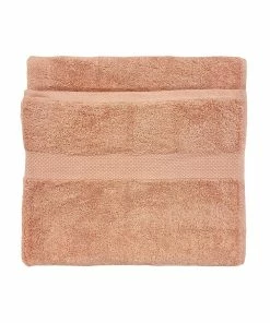 The Linen Yard Oft Bath Towel - Pink