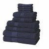 GENERIC Egyptian Cotton Hand Towel One Size - Navy 1 GENERIC Egyptian Cotton Hand Towel One Size - Navy -Enchante Home-shop M05063238214262 2138222952