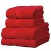 GENERIC Egyptian Cotton Bath Sheet - Red - One Size 2 GENERIC Egyptian Cotton Bath Sheet - Red - One Size -Enchante Home-shop M05063238453005 2592344087
