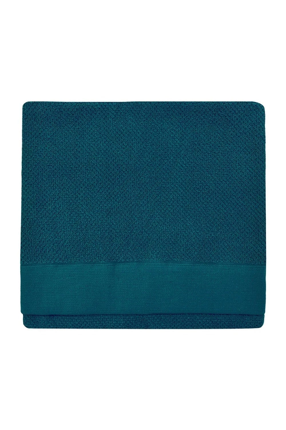 Furn Textured Weave Bath Towel - Blue - 130 Cm X 70 Cm 3 Furn Textured Weave Bath Towel - Blue - 130 Cm X 70 Cm
