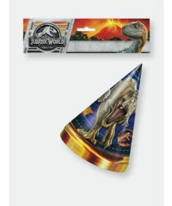 Unique Jurassic World Party Hats [8 Per Package] Gifts