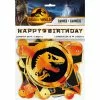 Unique Jurassic World Dominion Jointed Birthday Banner [1 Per Pack] Gifts -Enchante Home-shop unnamed file 6